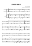 Jingle Bells • Christmas Song | cello duet sheet music w/ piano accompaniment [chords] mini preview
