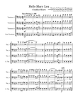 Hello Mary Lou (Trombone Quartet)