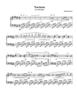 Nocturne for solo piano