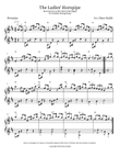 The Ladies' Hornpipe / The Derry Hornpipe for Double Strung Harp
