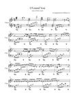 UWMA OST I Found You Piano Arrangement