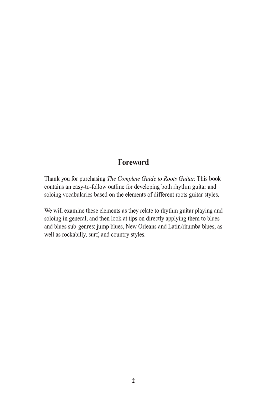 The Complete Guide to Roots Style Guitar Guitar scores gallery preview page 3