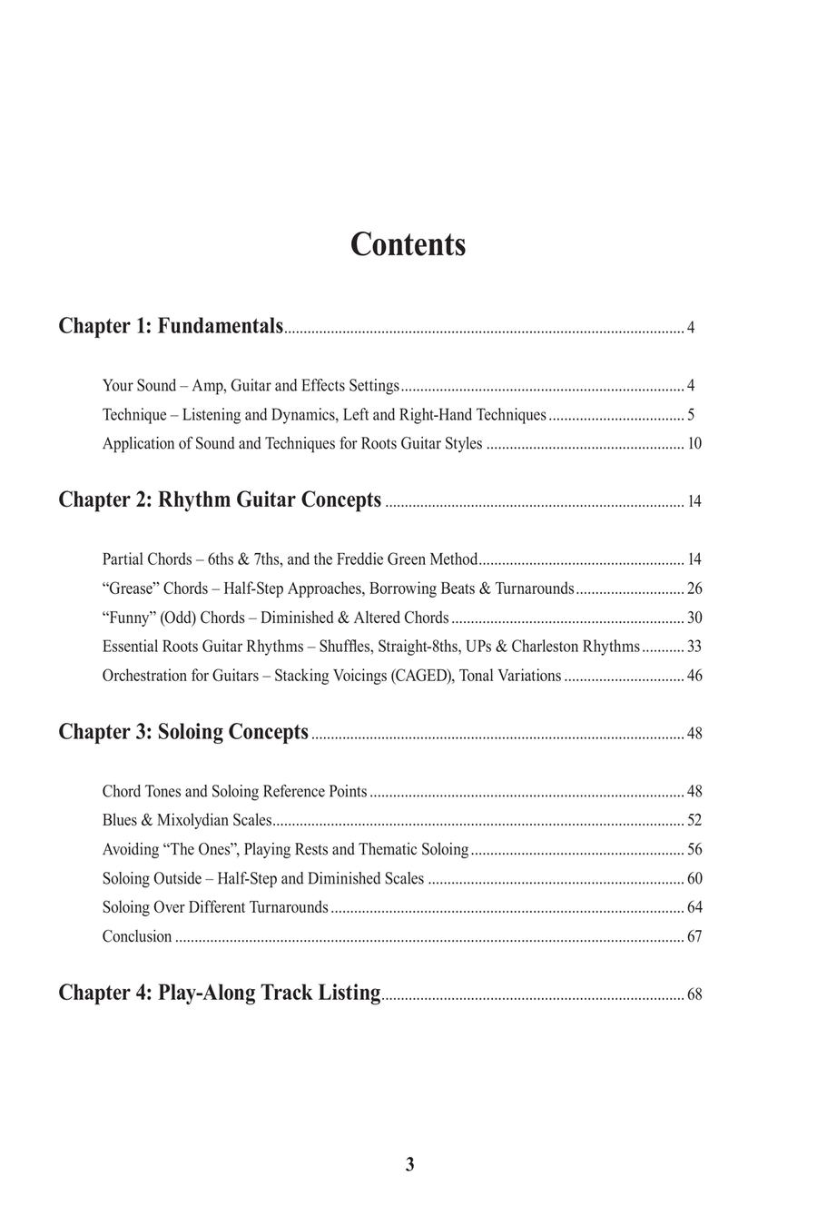 The Complete Guide to Roots Style Guitar Guitar scores gallery preview page 4