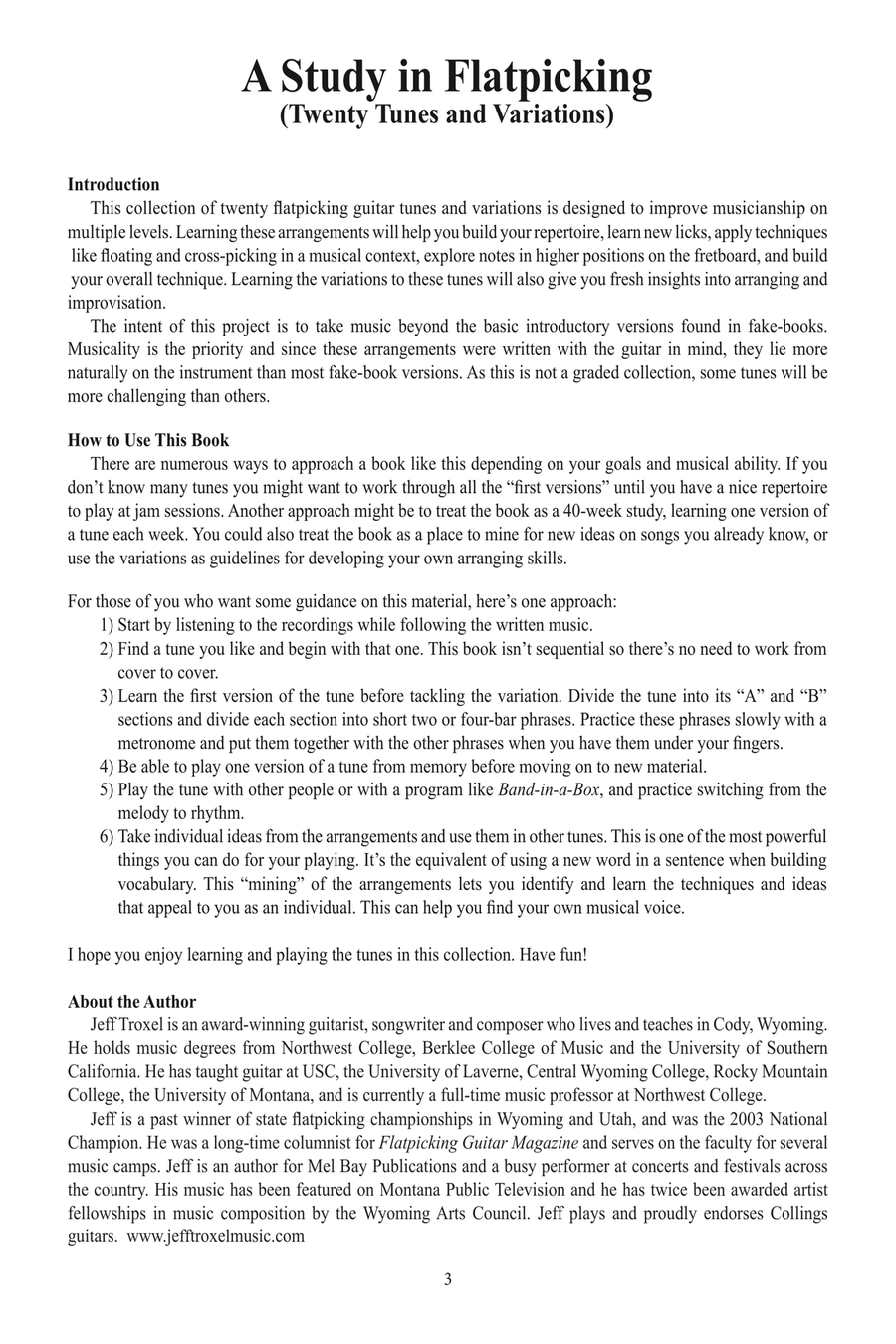 A Study in Flatpicking Flatpicking Guitar scores gallery preview page 4