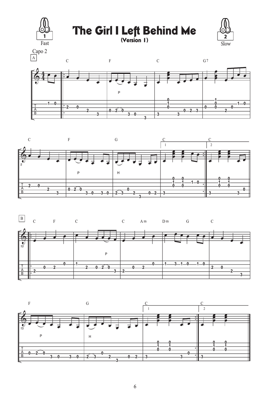 A Study in Flatpicking Flatpicking Guitar scores gallery preview page 7