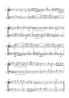 Six Easy Duos, No. 1, Op. 50 (complete) String Duet scores gallery preview page 4