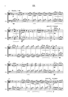 Six Easy Duos, No. 1, Op. 50 (complete) String Duet scores gallery preview page 6