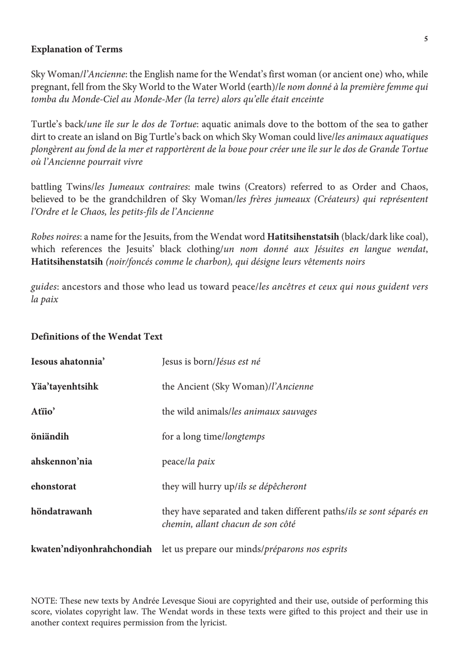 Iesous ahatonnia' Iesous ahatonnia' Score scores gallery preview page 5