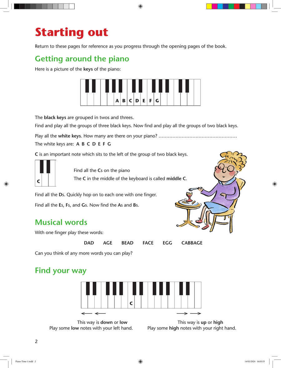 Piano Time 1 (Third Edition) Piano Method scores gallery preview page 2