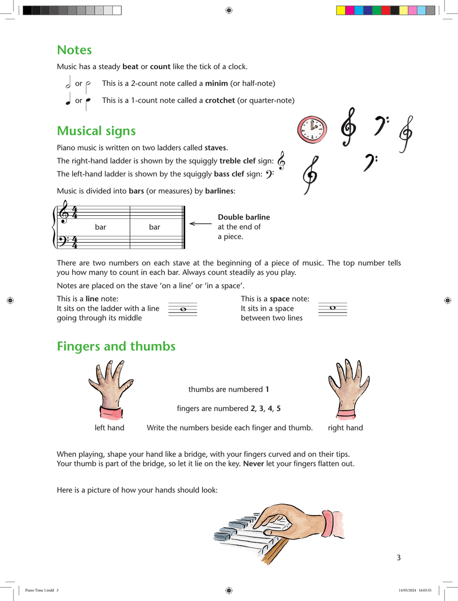 Piano Time 1 (Third Edition) Piano Method scores gallery preview page 3