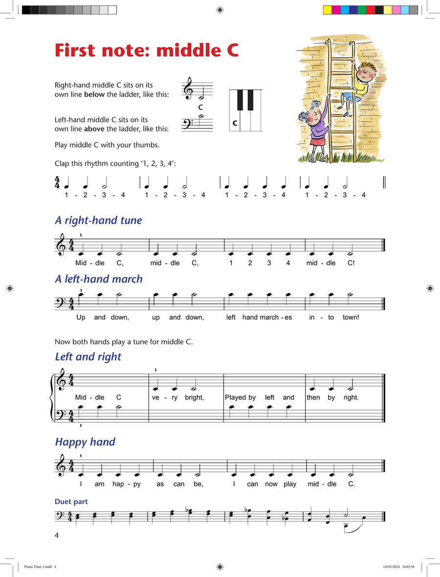 Piano Time 1 (Third Edition) Piano Method scores gallery preview page 4