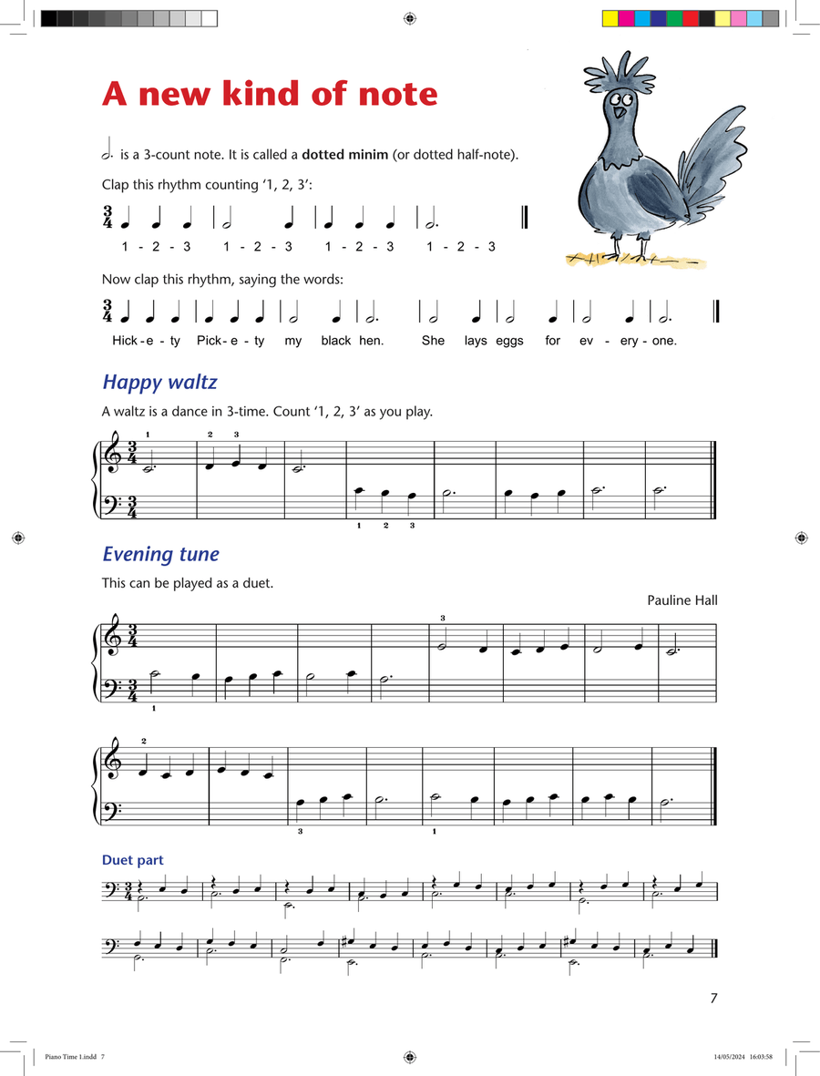 Piano Time 1 (Third Edition) Piano Method scores gallery preview page 7