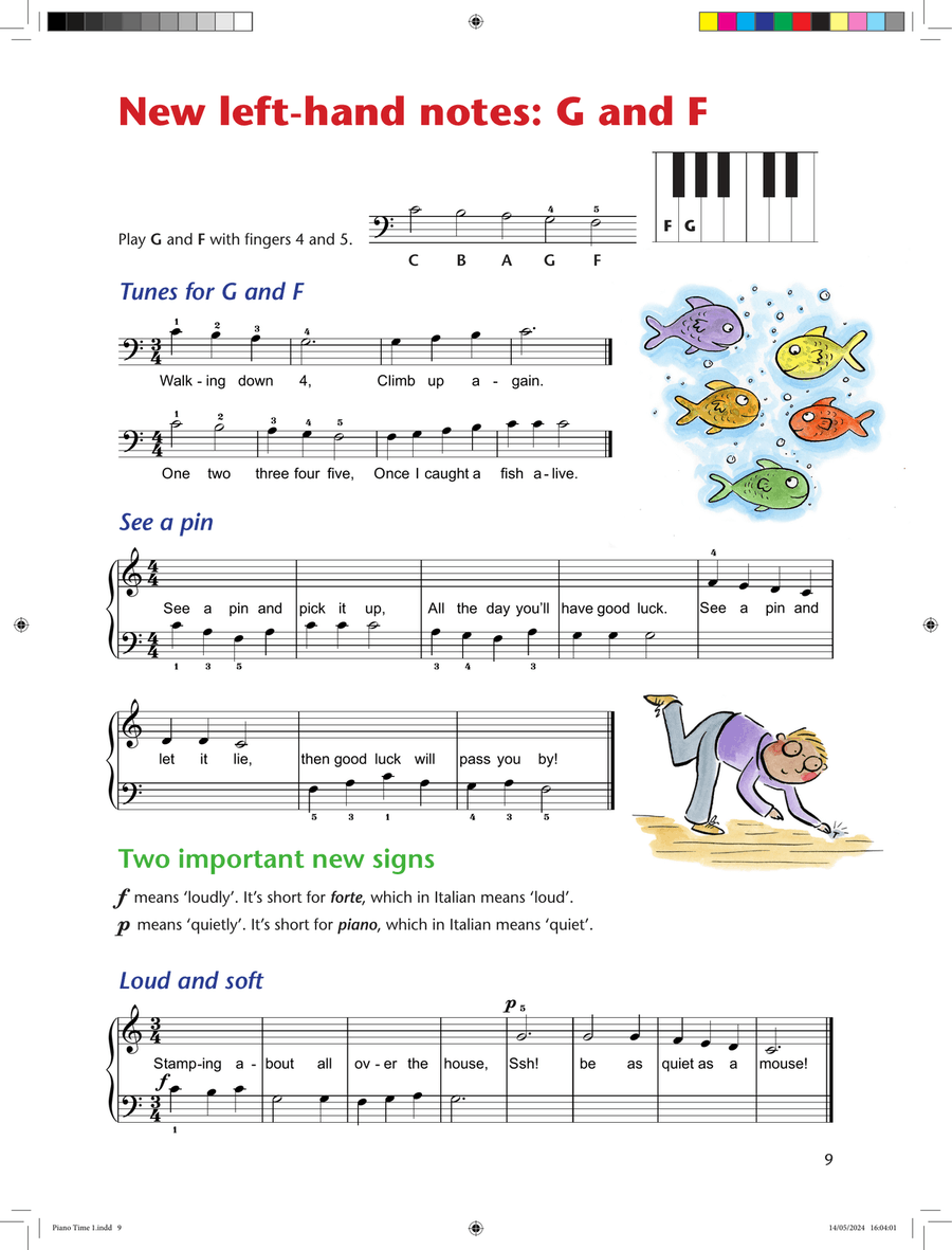 Piano Time 1 (Third Edition) Piano Method scores gallery preview page 9