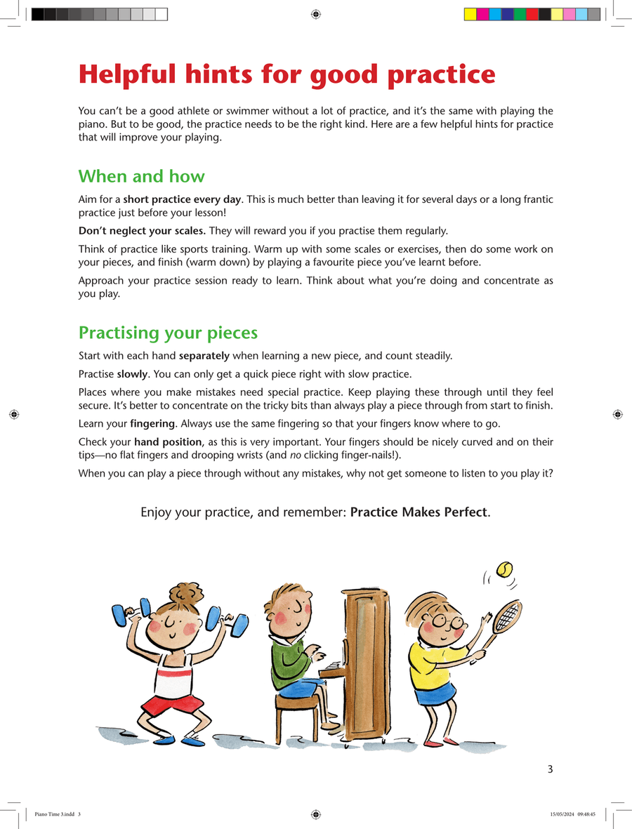 Piano Time 3 (Third Edition) Piano Method scores gallery preview page 3