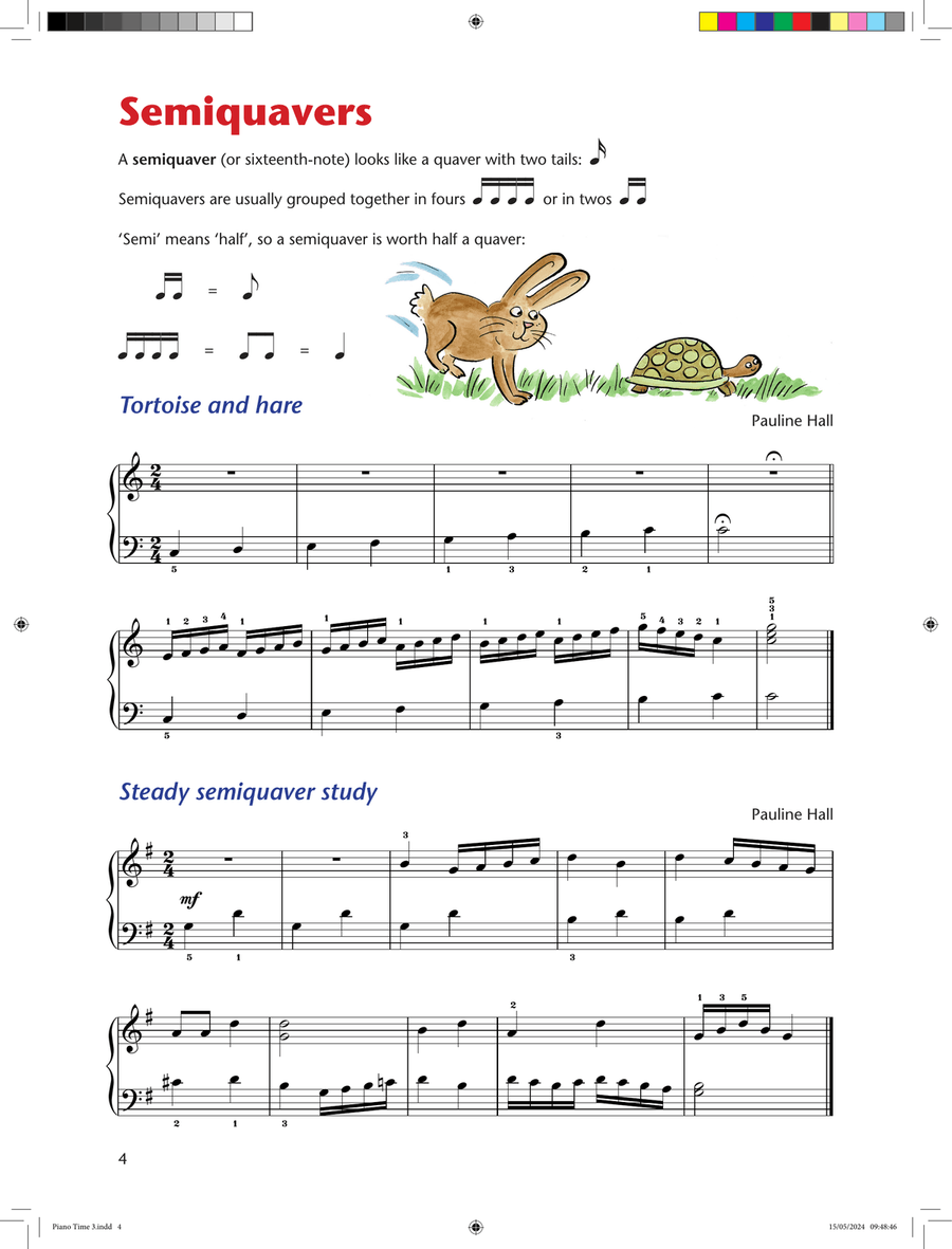 Piano Time 3 (Third Edition) Piano Method scores gallery preview page 4