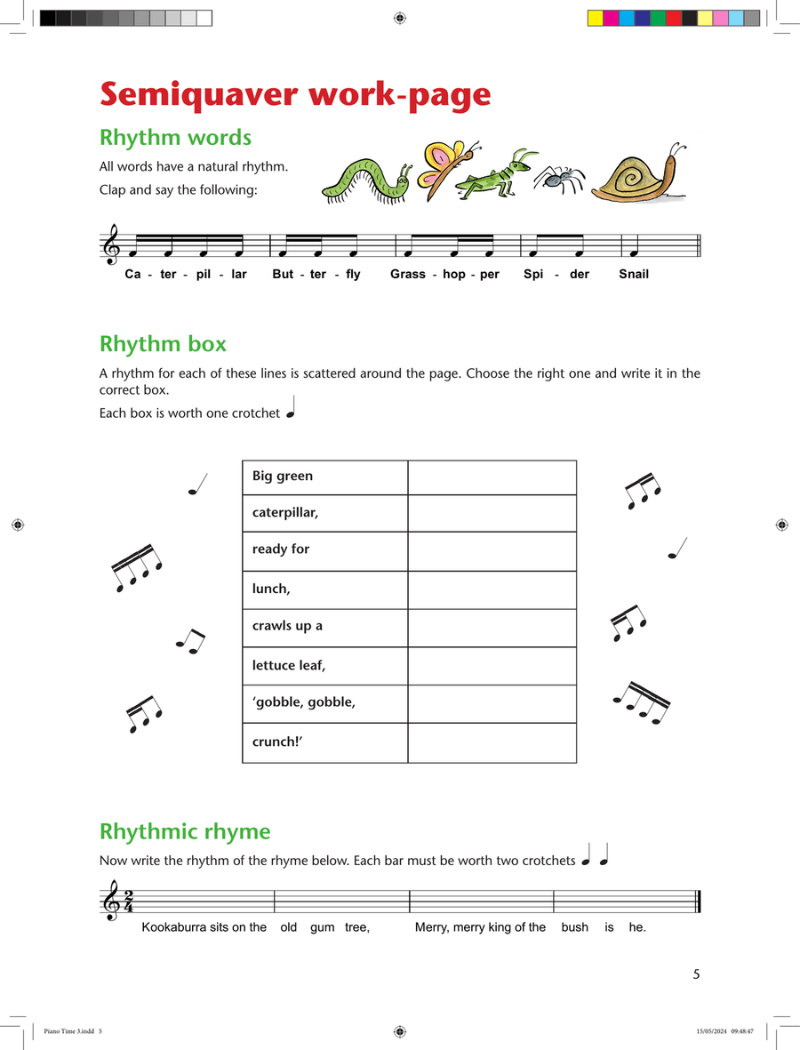 Piano Time 3 (Third Edition) Piano Method scores gallery preview page 5