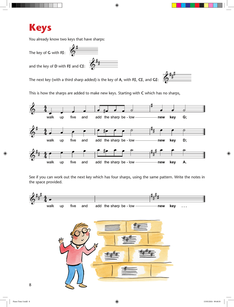 Piano Time 3 (Third Edition) Piano Method scores gallery preview page 8