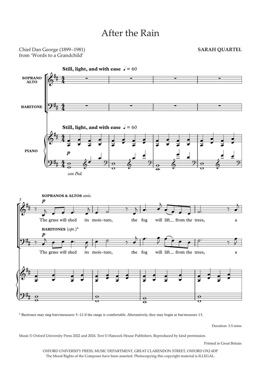 After the Rain After the Rain 3-Part scores gallery preview page 2
