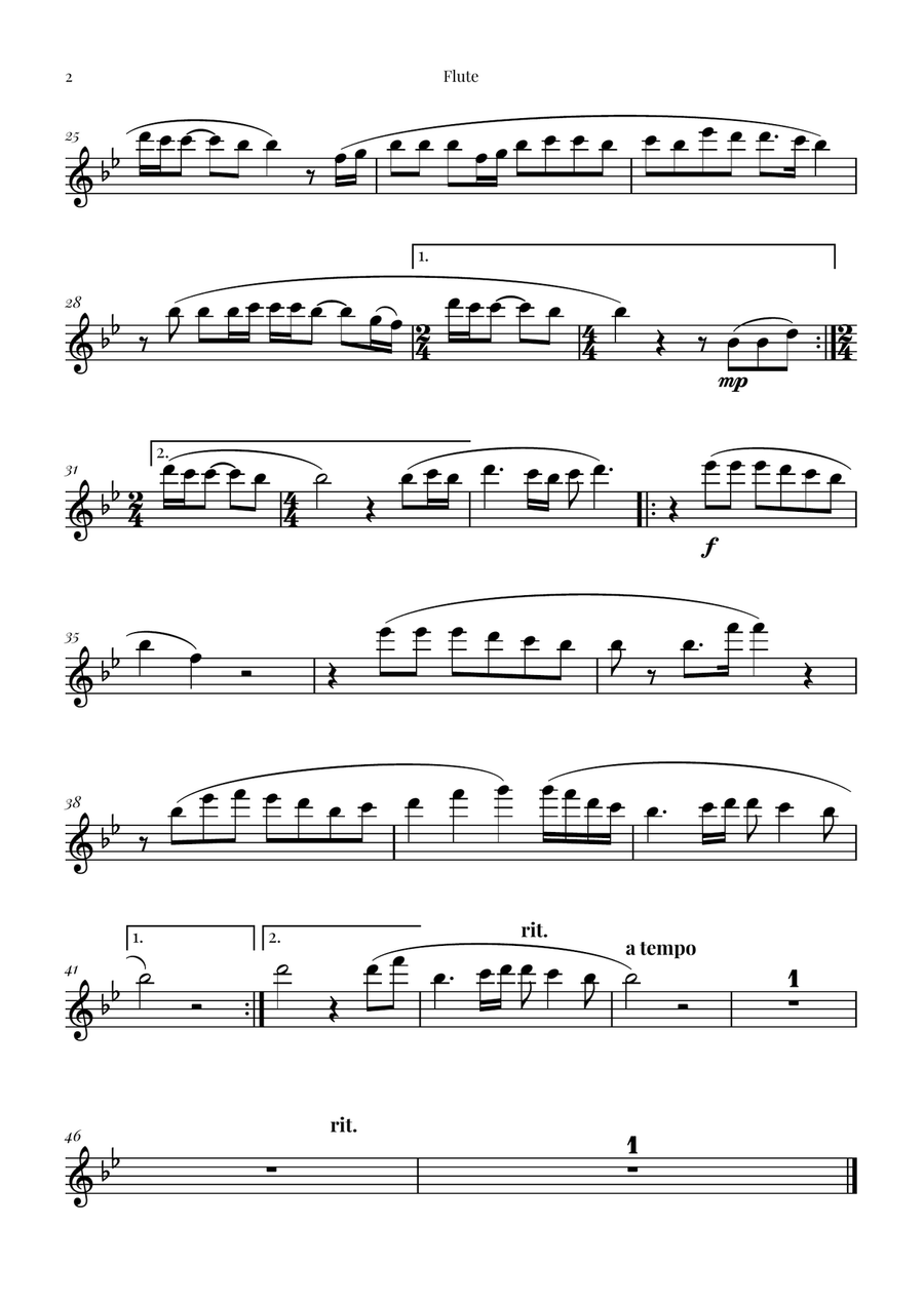 Goodness Of God Woodwind Quartet scores gallery preview page 5