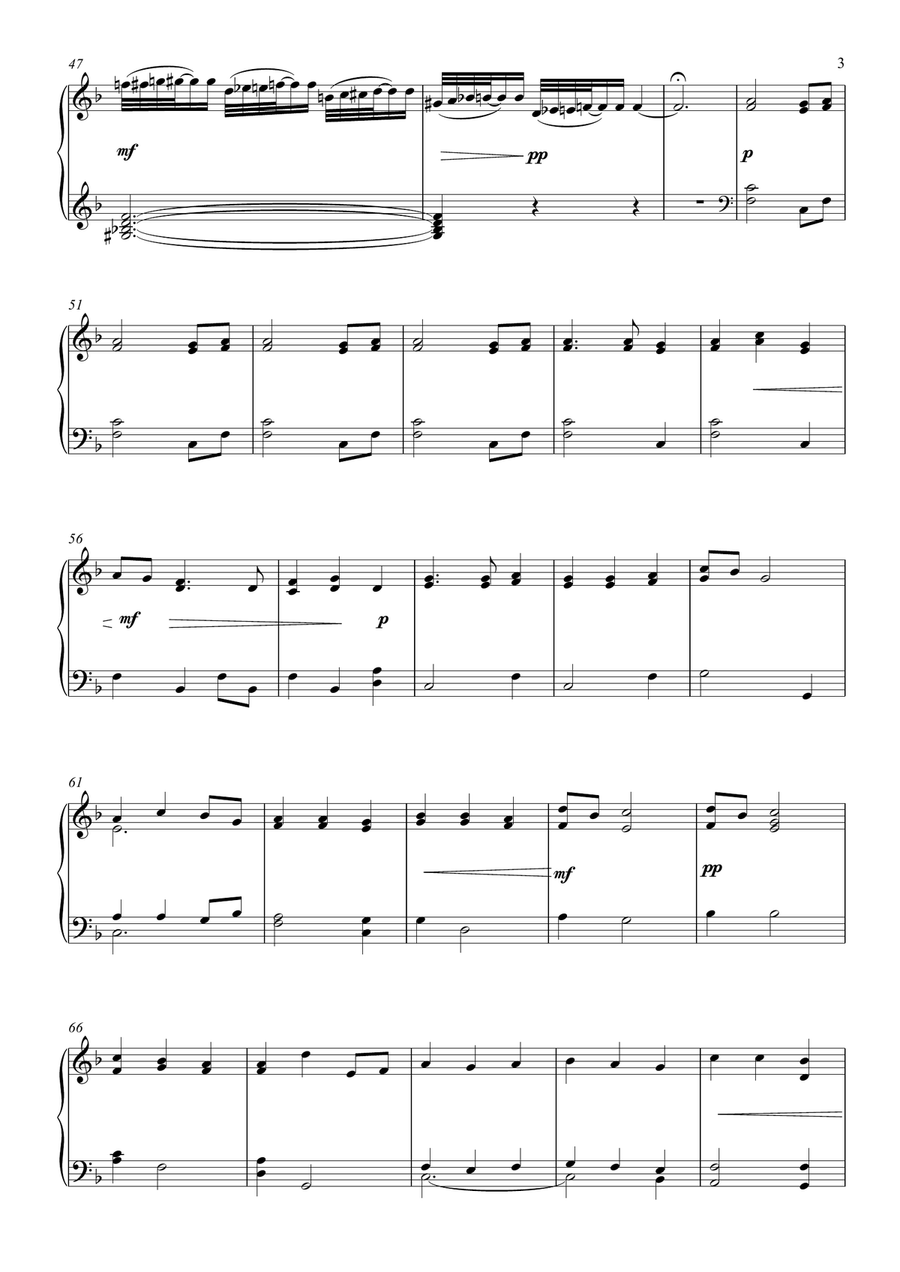 Rusalka's Song to the Moon Chamber Music scores gallery preview page 3