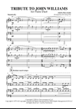 Tribute to John Williams - easy piano four hands arrangement