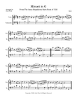 Minuet in G