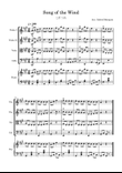 Song of the Wind - String Quartet and Piano