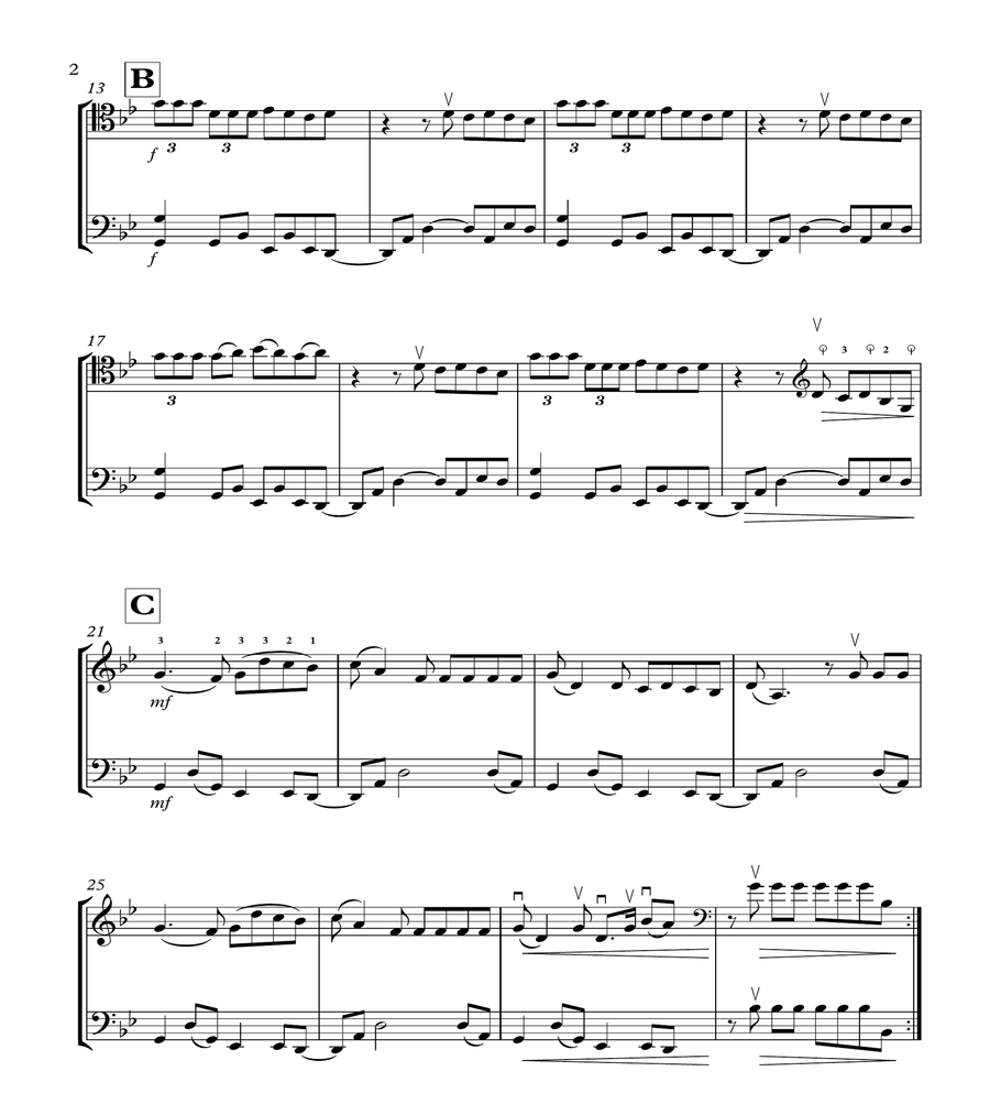 Havana String Duet scores gallery preview page 2