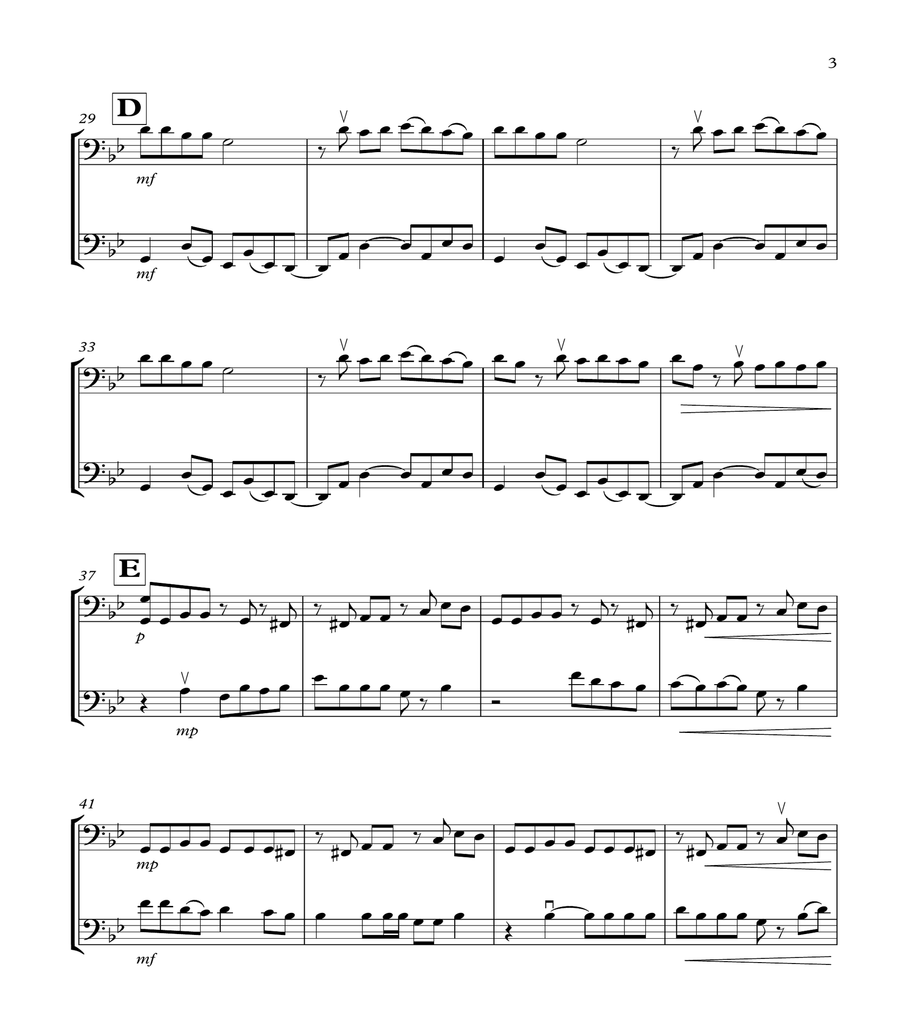 Havana String Duet scores gallery preview page 3