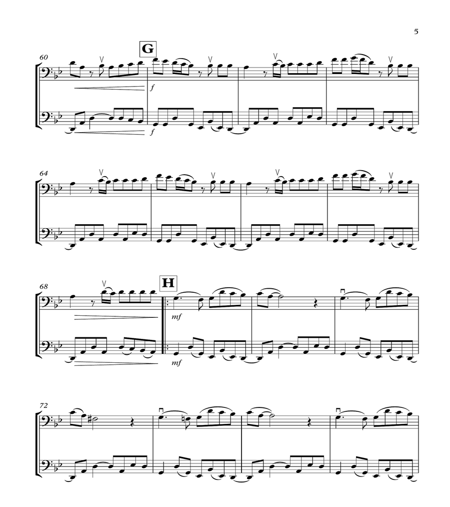 Havana String Duet scores gallery preview page 5
