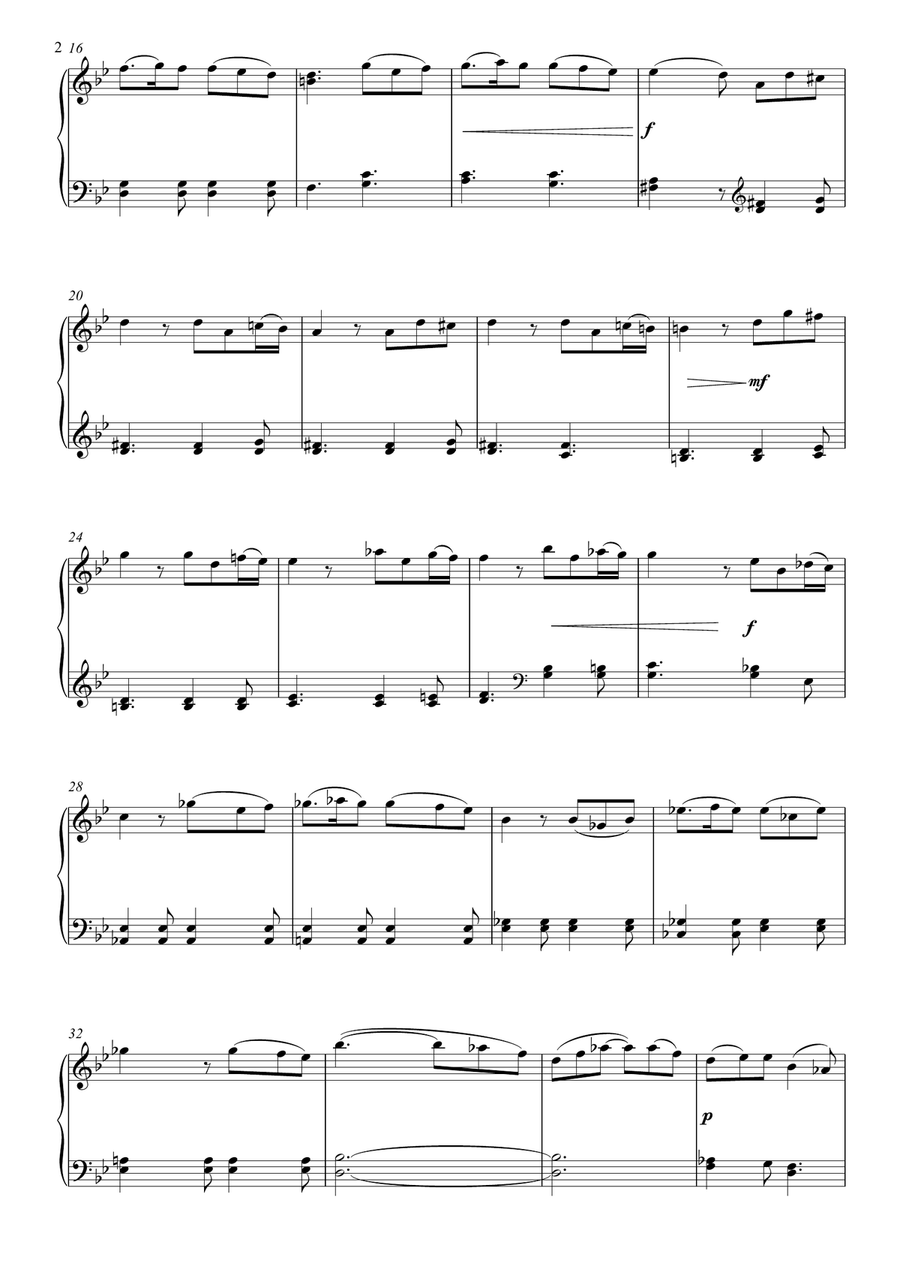 Notturno in G Minor Notturno in G Minor Chamber Music scores gallery preview page 2