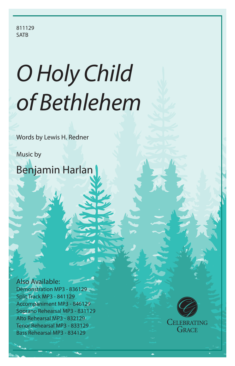 O Holy Child of Bethlehem (Digital) 4-Part scores gallery preview page 1