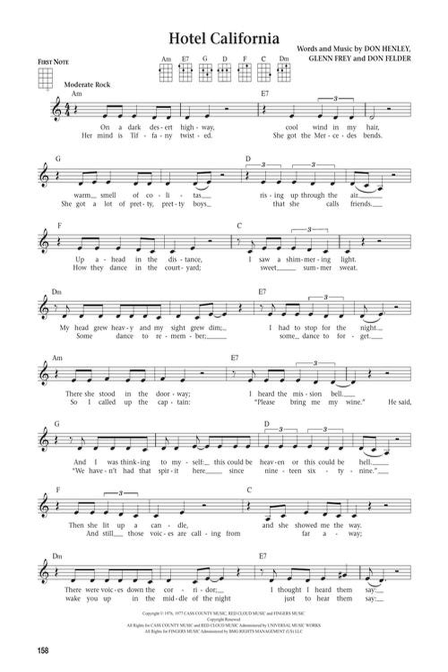 The Daily Ukulele – Another Year Piano scores gallery preview page 7