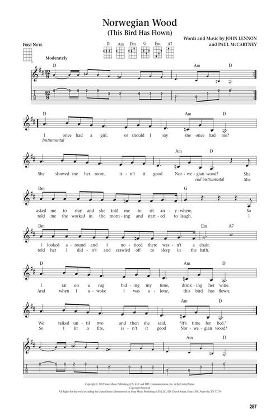 The Daily Ukulele – Another Year Piano scores gallery preview page 8
