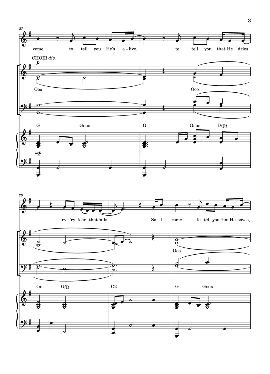 Goodness Of God Goodness Of God 4-Part scores gallery preview page 3