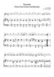 Menuet from Eine Kleine Nachtmusik - Violin & Piano