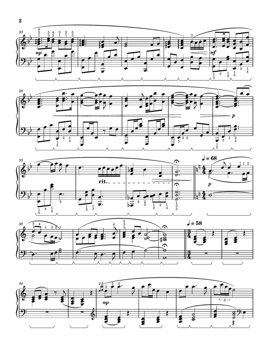 Legend Has It/cliffside Playtime Piano Solo scores gallery preview page 2