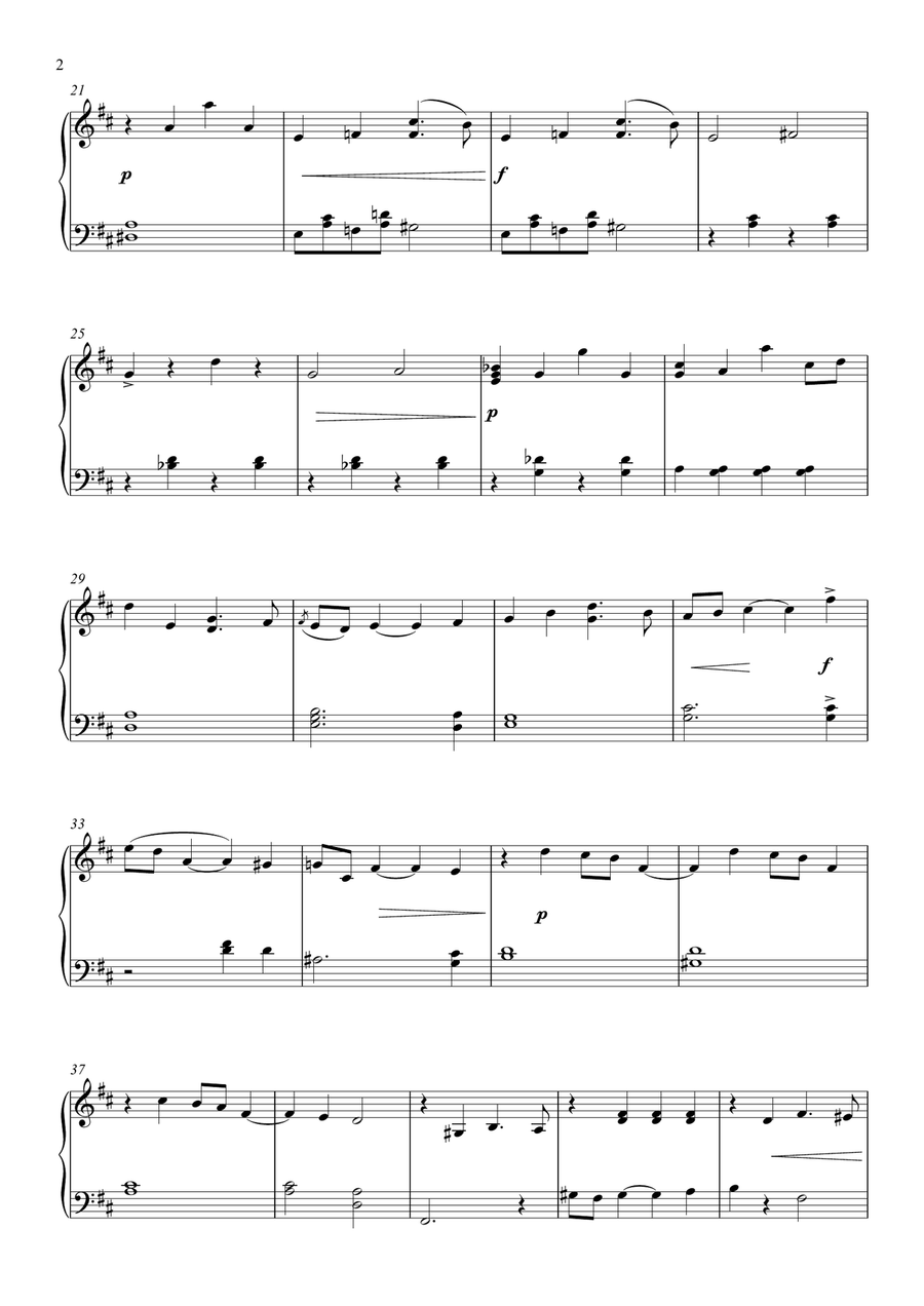 Romance en Ré Romance en Ré Chamber Music scores gallery preview page 2