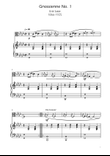 Erik Satie - Gnosienne no1 - Viola Solo w/ Piano