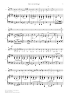 Scarlatti - Già il sole dal Gange - Voice and Piano - E Major Piano, Vocal scores gallery preview page 5