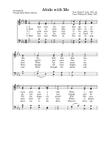 Abide With Me Hymn Book Version