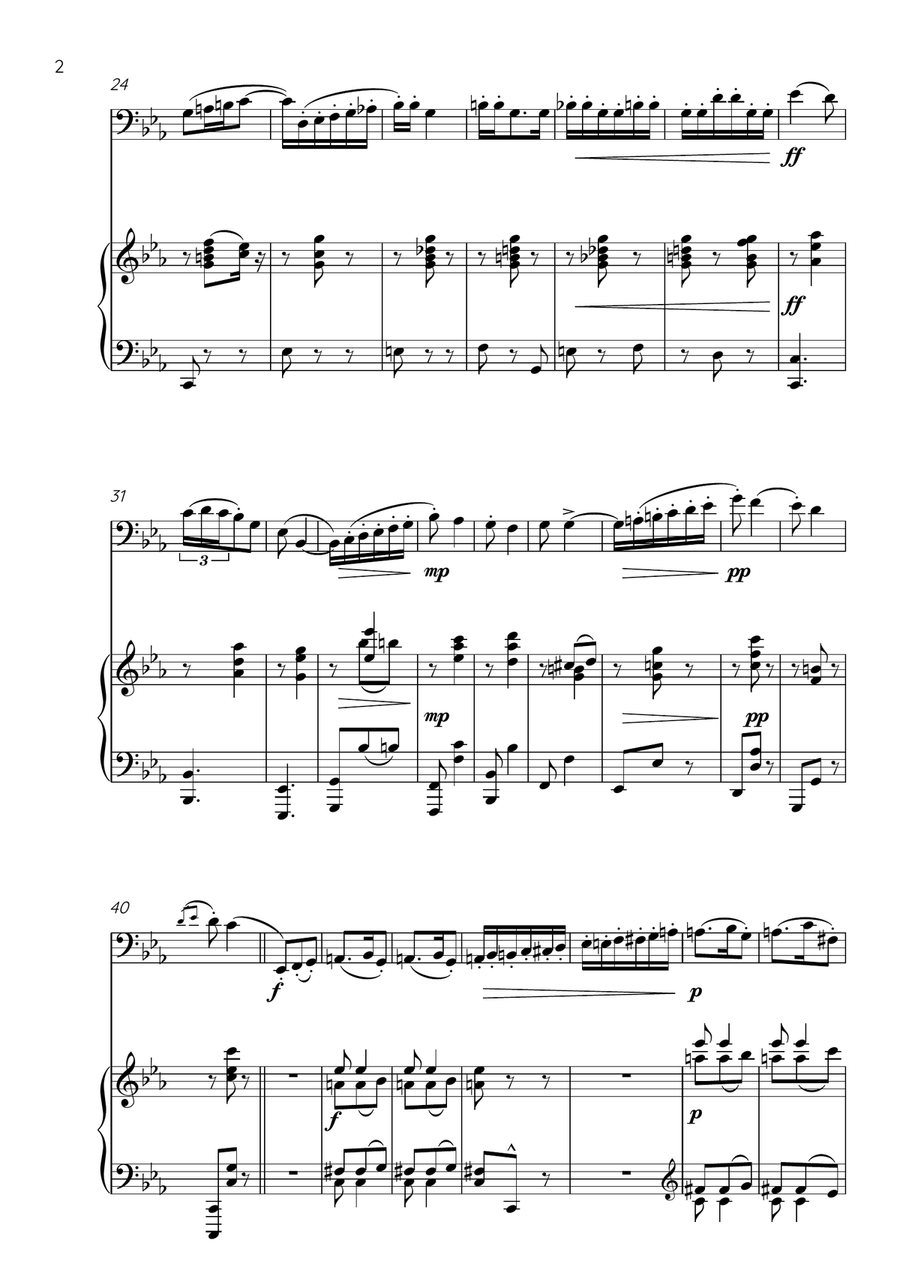 Capriccio by Cecile Chaminade Bassoon - Digital Sheet Music page 2