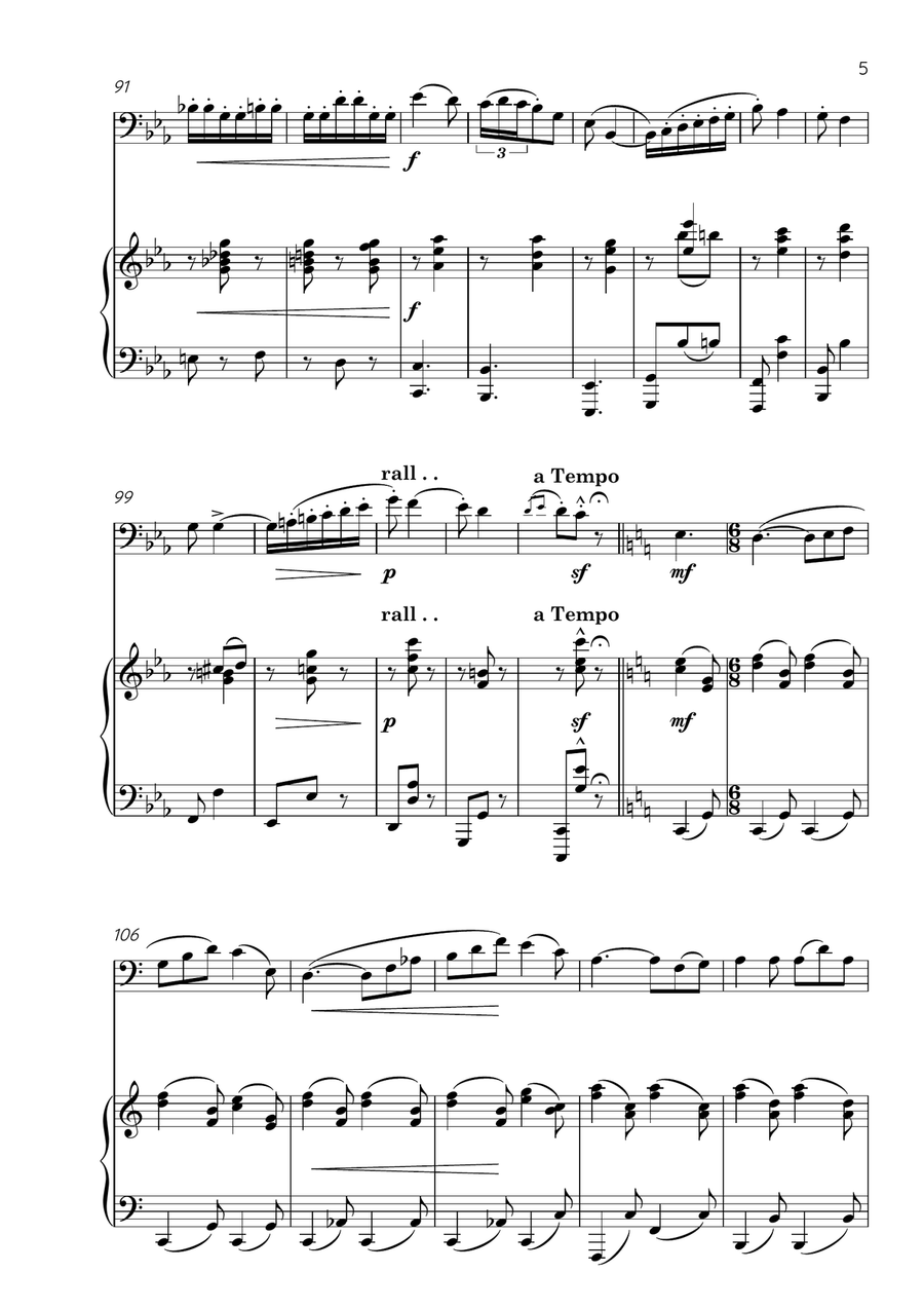 Capriccio by Cecile Chaminade Bassoon - Digital Sheet Music page 5