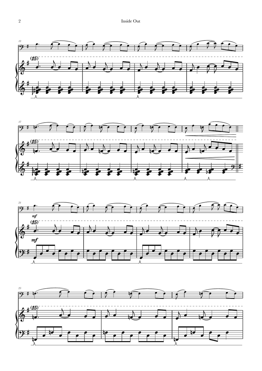Bundle Of Joy Piano scores gallery preview page 2