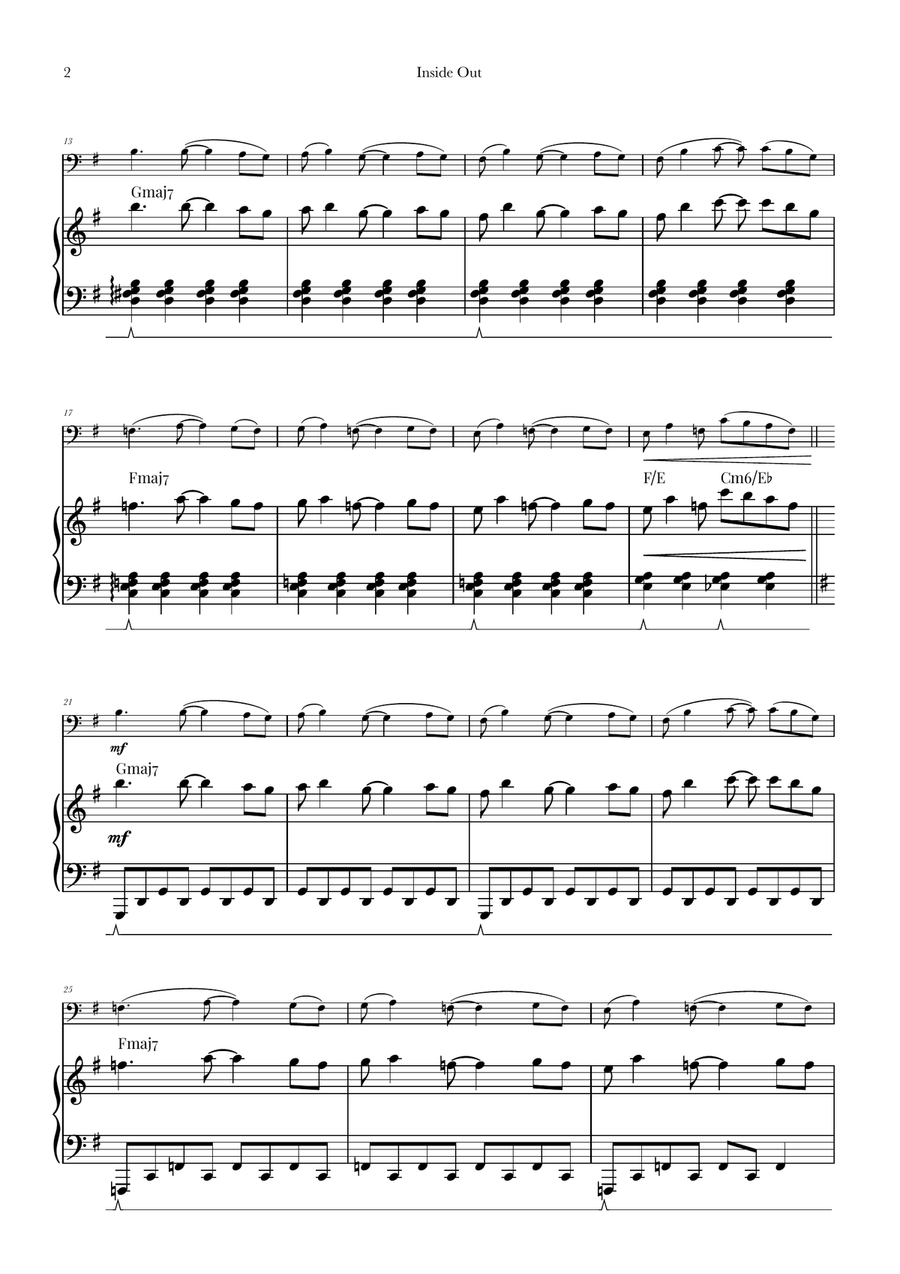 Bundle Of Joy Double Bass scores gallery preview page 2