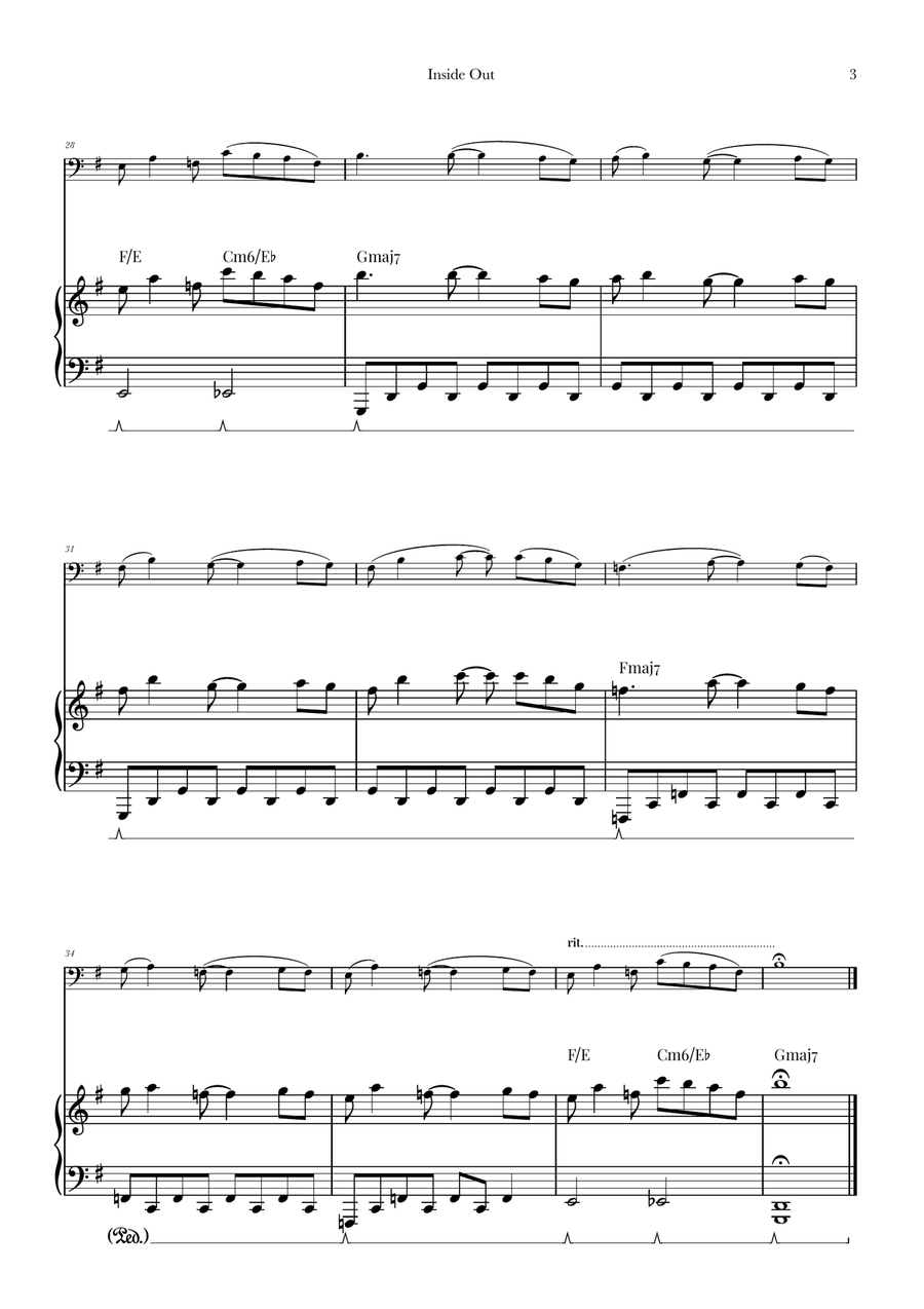 Bundle Of Joy Double Bass scores gallery preview page 3