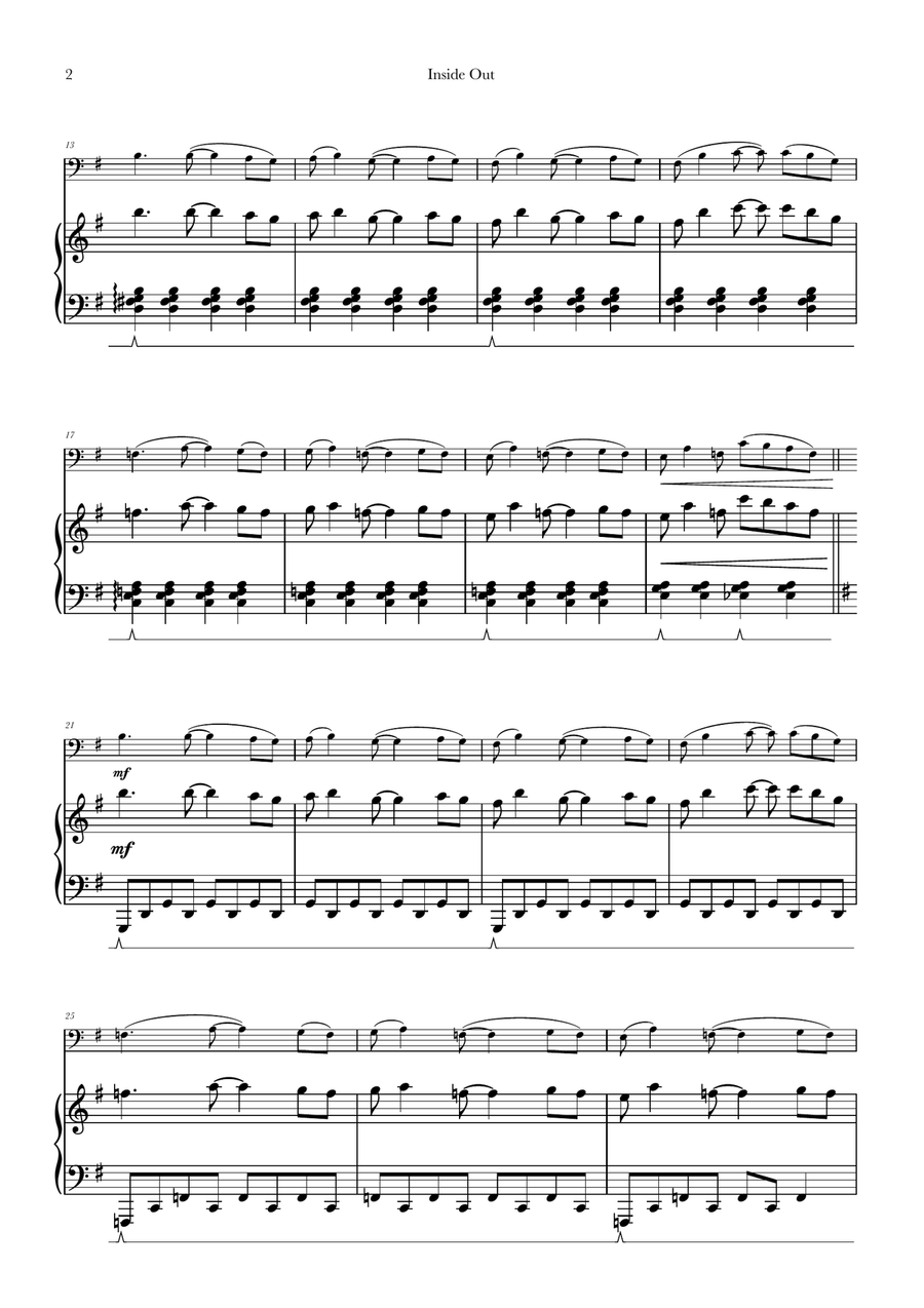 Bundle Of Joy Double Bass scores gallery preview page 2
