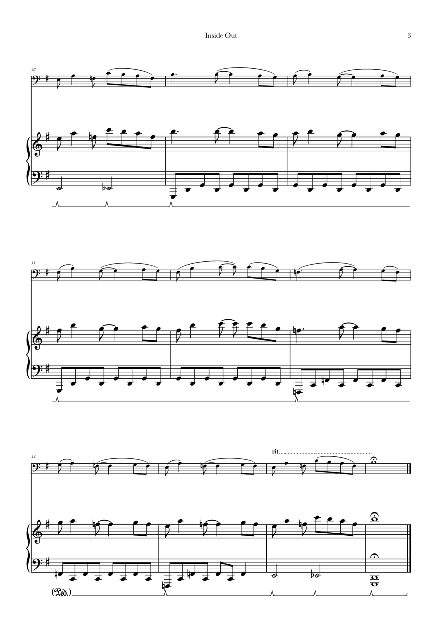 Bundle Of Joy Double Bass scores gallery preview page 3