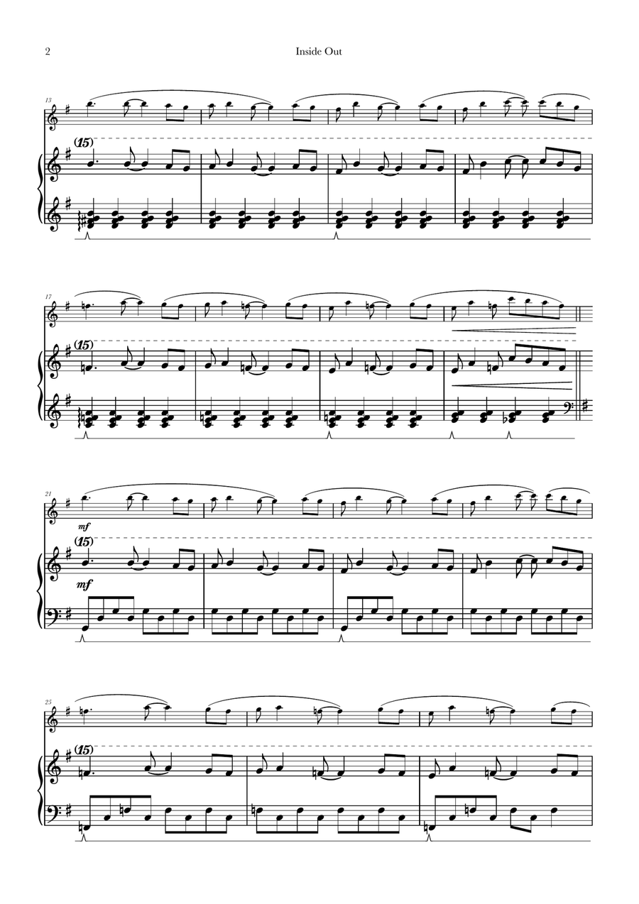 Bundle Of Joy Flute Solo scores gallery preview page 2