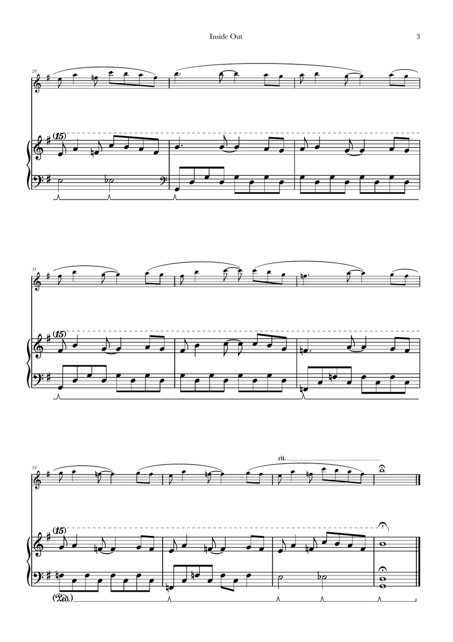 Bundle Of Joy Flute Solo scores gallery preview page 3